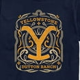thumbnail image 3 of Yellowstone - Yellowstone Flourish Design - Men's Short Sleeve Graphic T-Shirt, 3 of 6
