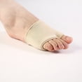 thumbnail image 1 of Almohadilla para el antepié con tacones altos para mujer, funda protectora para el pulgar con rosca para el valgo, funda protectora para el antepié para hombre, súper suave y gruesa, 1 of 3