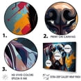 thumbnail image 3 of Designart "Bold Boxer II" Animals Dog Floater Framed Wall Art Living Room, 3 of 5