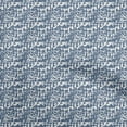 thumbnail image 1 of oneOone Polyester Spandex Teal Blue Fabric Abstracts Craft Projects Decor Fabric Printed By The Yard 56 Inch Wide, 1 of 5
