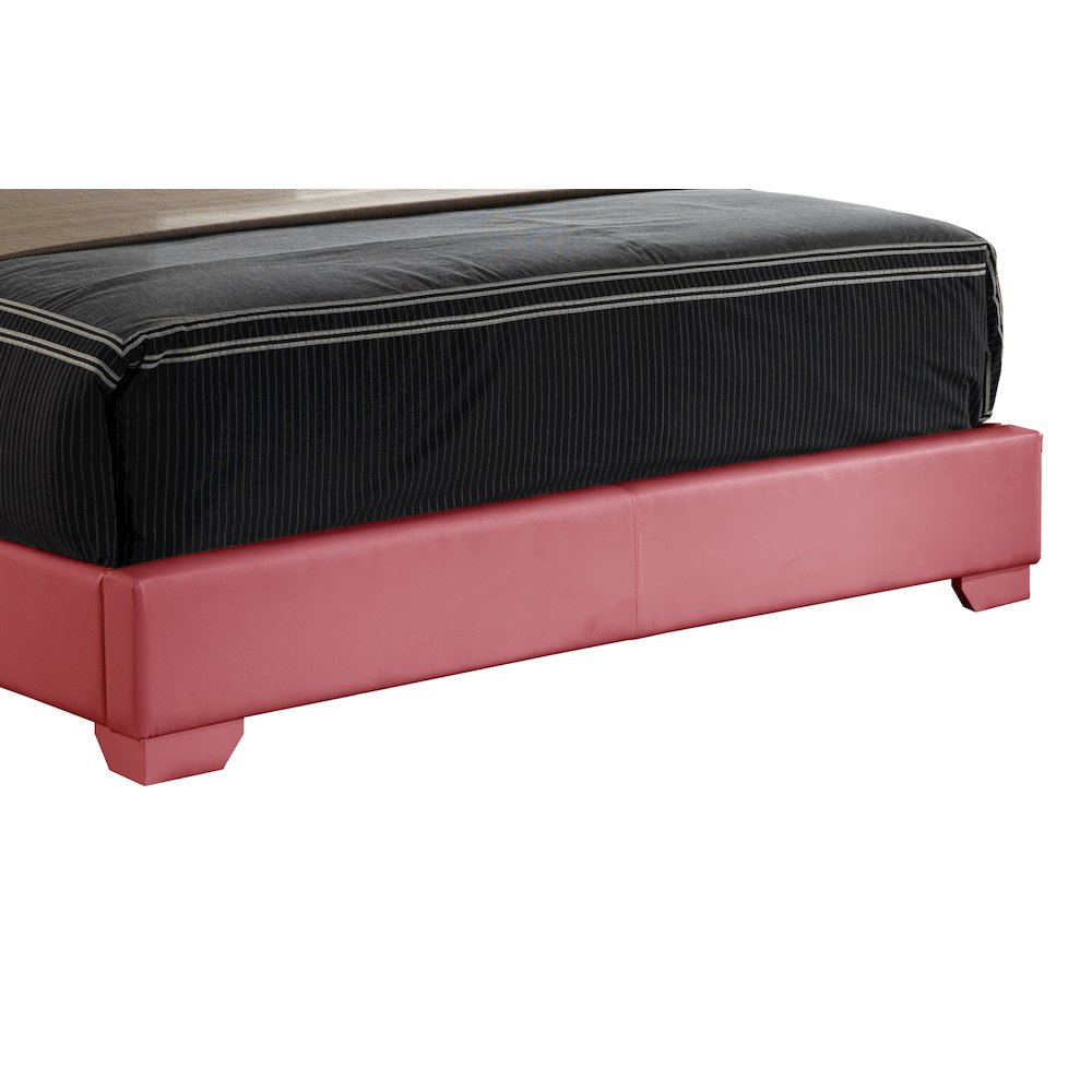 Glory Furniture Aaron Full Bed in Pink Color