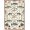 Beige Red Blue, Pattern 3, variant on ODIKA Vintage Fish Bass Fishing Lake Distressed Border Stars Stripes for Hallway, Study Room, Playroom, Non-Slip Low Profile