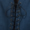 thumbnail image 2 of BLESSUME Mens Renaissance Steampunk Lace-up Vest Gothic Waistcoat Reversible Vest for Men, 2 of 6