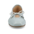 thumbnail image 6 of Journee Womens Callee Ballet Bow Slip On Dress Flats, Widths Available, 6 of 9