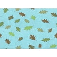 thumbnail image 1 of Ahgly Company Indoor Rectangle Patterned Tron Blue Area Rugs, 5' x 7', 1 of 6