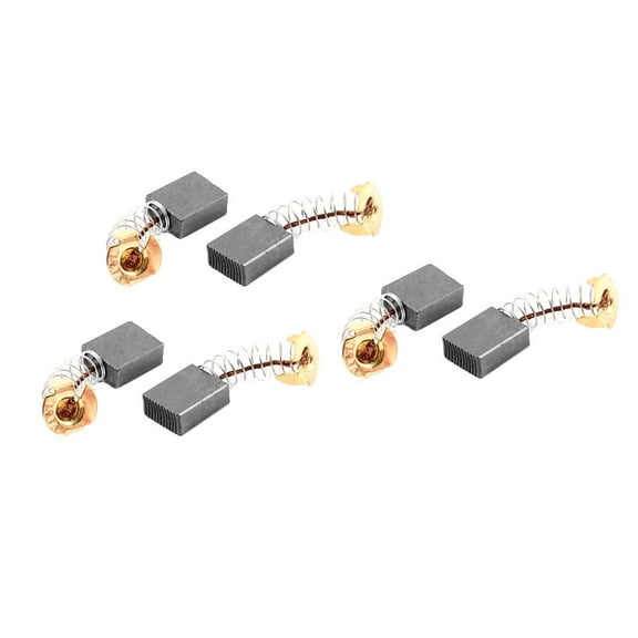 6Pcs Carbon Electric Motor Brushes 17mm x 13mm x 6mm For Drill Screwdriver