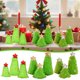 thumbnail image 1 of mfyjkho Adornos Navideños Verdes Para El Árbol De Navidad, Decoración Navideña Para El Hogar O La Oficina, Juego De 3, 1 of 6