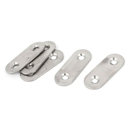 

Unique Bargains 5pcs 40mm x 16mm Flat Repair Mending Fixing Plate Brackets Joining Support