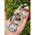 thumbnail image 5 of 5 LB Raw Black Tourmaline with Quartz, Natural Black Tourmaline with Quartz Stone, Rough Black Tourmaline Quartz, Healing Crystal (Black Tourmaline with Quartz), 5 of 9