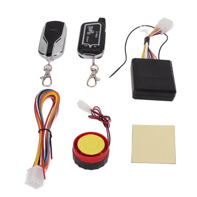 Sistema de control remoto LCD para motocicleta, alarma bidireccional para motocicleta, sistema antirrobo para motocicleta, sistema de alarma bidireccional para motocicleta, instalación sencilla
