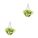 thumbnail image 4 of Maceta Toystoory Elegante para interiores y Exteriores flores artificiales Fáciles de limpiar Amarillo + Flor blanca U3-6, 4 of 6
