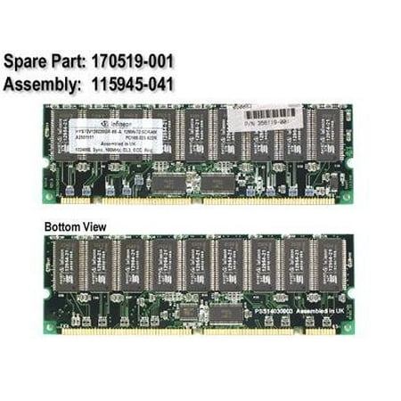 HP 170519-001 1GB, (256-Megabit) column address strobe (CAS) latency 3 SDRAM (Best Cas Latency Ddr4)