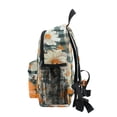 thumbnail image 4 of FORMRS School Backpack with Front Zippered Pocket 12" Student Travel Daypack, Sunny Blooms, 4 of 6