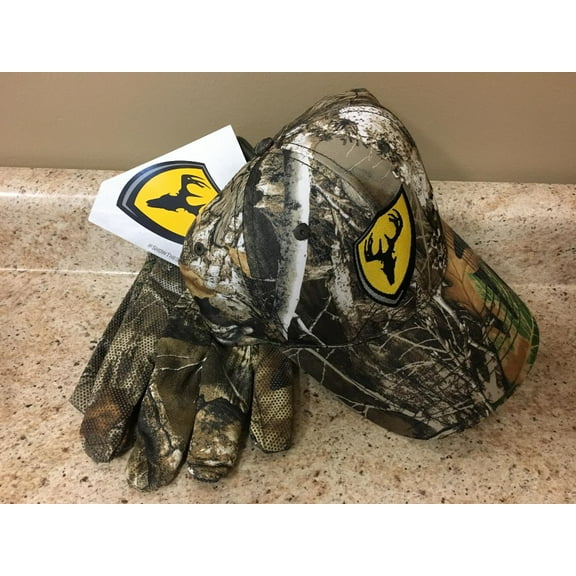 Scent Blocker Hat Gloves Combo SCENTSHIELD Midweight Realtree RT Edge XL/2XL