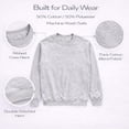 thumbnail image 3 of BILLIONHATS 36 Pack Mens Adult Crewneck Fleece Lined Pullover Sweatshirt Bulk, Wholesale Men Sweatshirts, Assorted Sizes Mixed, Homeless Shelter Donation, 3 of 7