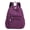 Purple, variant on Sunyuer Mini Nylon Backpack Purse for Women, Small Ladies Backpacks Casual Lightweight Shopping Travel Daypack