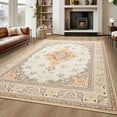 thumbnail image 7 of TWINNIS Area Rug for Living Room Persian Rug Vintage Boho Carpet for Bedroom,Tan,5'x7', 7 of 7