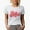 White, variant on Distressed One Loved Mini, Mother-To-Daughter, Mother's or Valentine's Day Art Merch Gift, White T-Shirt, Small