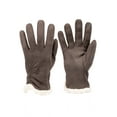 thumbnail image 5 of Isotoner Women's Stretch Microsuede Touchscreen Gloves, Brown, 5 of 6