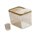 thumbnail image 3 of Tnarru Food Storage Container Grain Container Dry Food Canister Slid Lid Household Rice Bin Rice Bucket for Sugar Cabinet Restaurant M, 3 of 8