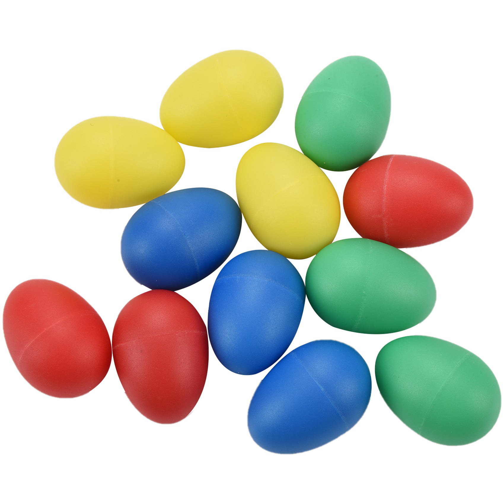 Plastic Percussion Musical Egg Maracas Shakers Children Kids Toys Fun Gift SP