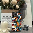 thumbnail image 6 of FKBRCL4U Compatible with iPhone 11 Pro Case, Swirling Colors Abstract Shapes Psychedelic Pattern for Girl Full Body Design Soft Silicone Drop Shock Scratch Protection for iPhone 11 Pro, 6 of 7