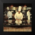 thumbnail image 2 of Sullivan, Myles 15x15 Black Modern Framed Museum Art Print Titled - Brasserie Cuisine, 2 of 5