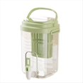 thumbnail image 1 of Hervidor de Agua Fría con Grifo, Jarra para Jugo, Dispensador de Bebidas de Plástico para el Hogar, Recipiente para Bebidas con Filtro de 2L C, 1 of 8