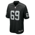 thumbnail image 2 of Men's Nike Adam Butler  Black Las Vegas Raiders Team Game Jersey, 2 of 6