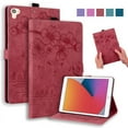 thumbnail image 2 of For iPad 9th Generation Case Embossed Flower Wallet Tablet Funda For iPad 10.2 9.7 Case For iPad 9 8 7 6 5 th Gen Air 1 2 Girls purple For iPad 9.7 2017, 2 of 6