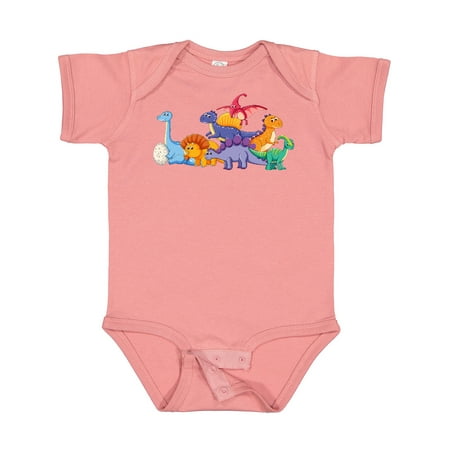 

Inktastic Cute Dinosaurs Gift Baby Boy or Baby Girl Bodysuit