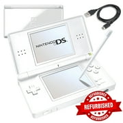 Nintendo DS Lite Console Game Handheld Games System Cleaned Tested Case White