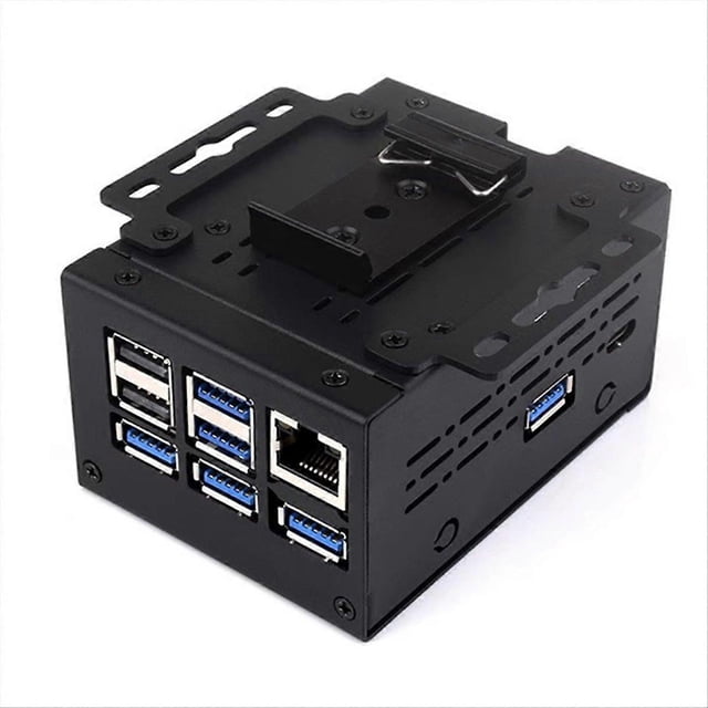 For Raspberry Pi5/5B Industrial Grade Large Space Case D