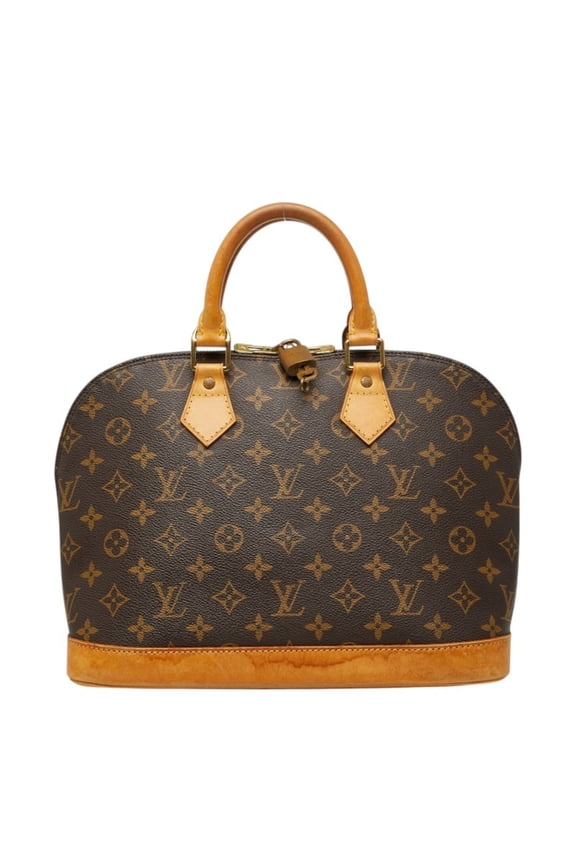 Pre-Owned Louis Vuitton Monogram Alma PM (older model) Handbag/Shoulder Bag 2-way M51130 Brown...