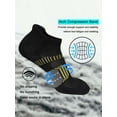 thumbnail image 6 of Spencer 5 Pairs Mens Low Cut Socks Ankle No Show Running Breathable Socks Womens Comfort Anti-blister Ankle Socks, 6 of 8