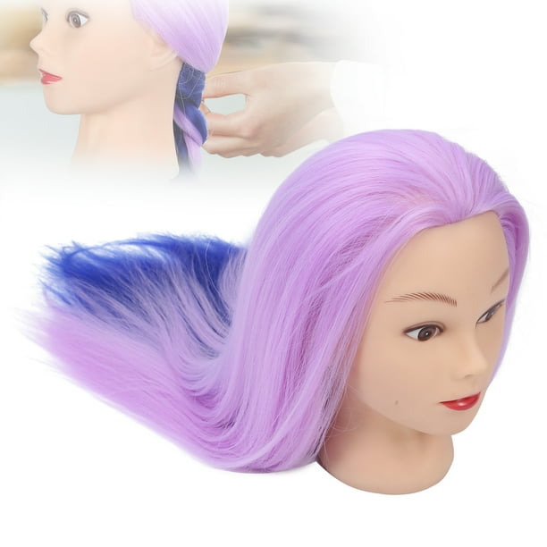 Cabeza De Maniquí Trenzado De Cabello Práctica De Estilismo De Peluquería