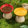 thumbnail image 5 of Elevated Mushroom Shape Bowl Prevents Choking and Vomiting Cartoon Feeding Dish Stand, 5 of 8