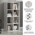 thumbnail image 3 of Signature Design by Ashley Casual Paxberry Eight Cube Organizer  Whitewash, 3 of 6