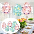 thumbnail image 4 of SMKE Easter Paper Lanterns,Hanging Egg Lantern Decor,Ceiling Hanging Lanterns,Pink Hollow LED Light Up Easter Egg 11.8in,Glow in Dark Electronic Candle Lantern,Table Centerpiece Decor, 4 of 7