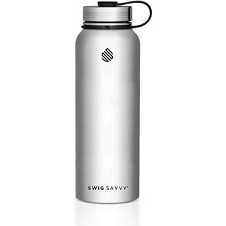 Swig Life Water Bottle with Straw - Bay Breeze Insulated Stainless Steel - 26oz - Leak-Proof, Dishwasher Safe and Cold 24+ Hours
