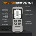 thumbnail image 6 of HengDidi Handheld Wall Scanner Detector Multifunction Digital Display for Metal Cable Pipe Locator with LCD Screen Accurate Detection Ergonomic Design Professional Contractor DIY Construction Tool, 6 of 9