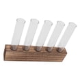 thumbnail image 4 of Mini Test Tube Flower Vase Glass Planter,Glass Plant Propagation Station Plant Propagation Tubes Glass Planter Plant Terrarium Finely Tuned Performance, 4 of 8