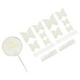 thumbnail image 6 of 3 Sets Butterfly Cake Insert 3D Color Butterfly Cake Insert Card Cupcake Topper Birthday Wedding Party Decoration White, 6 of 8