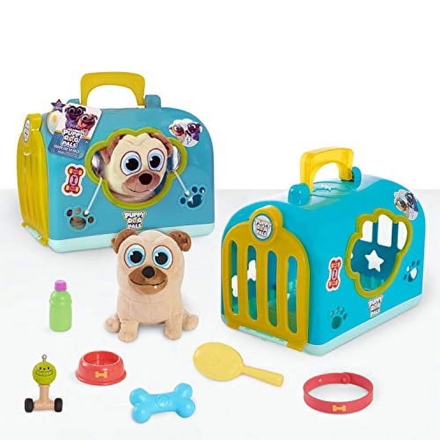Transportín para mascotas Just Play Puppy Dog Pals Groom and Go Rolly
