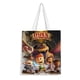 thumbnail image 1 of Max & the Midknights Bolso de tela con estampado de lienzo para mujer, bolsa de compras reutilizable y estética, con cremallera interior, regalo para mujer,38*45cm., 1 of 6