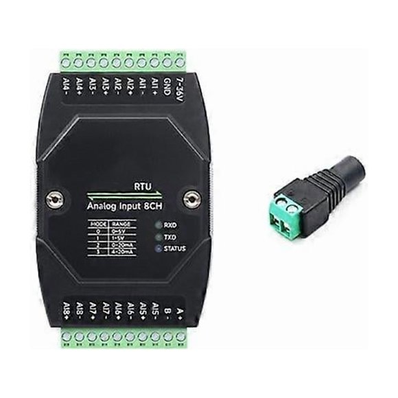 High Precision 8-Channel Analog Acquisition Module for Industrial Automation
