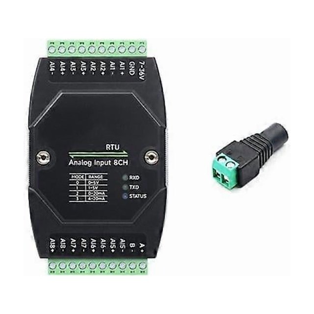 High Precision 8-Channel Analog Acquisition Module for Industrial Automation