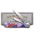thumbnail image 4 of Case xx Knives Copperhead Vault Collection 1/250 Lolly Pop & Cardinal Cayenne Red Corelon Stainless Pocket Knife, 4 of 4