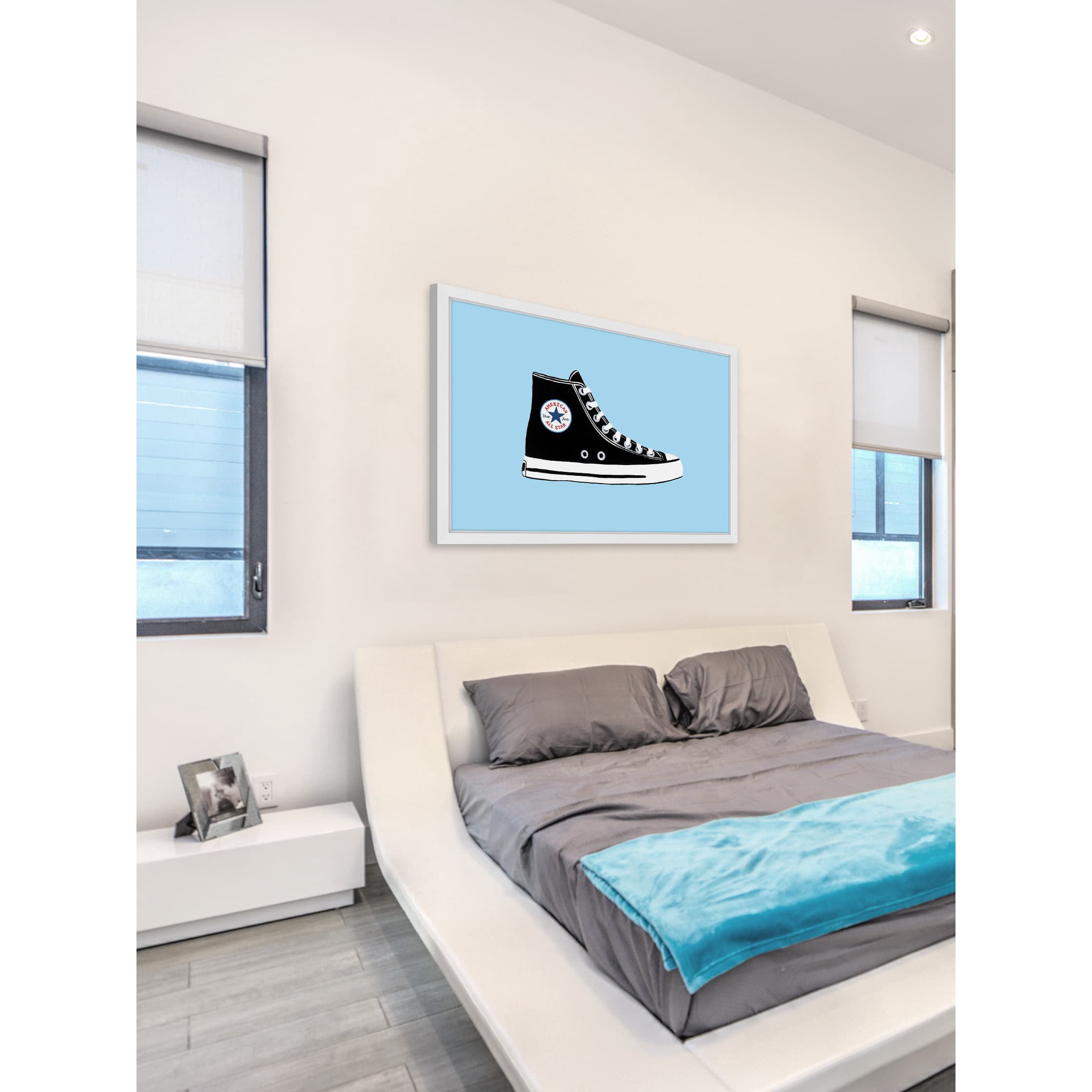 "Cool High Top" Framed Painting Print
