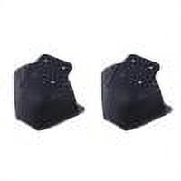 2 protectores de punta de patín para deportes (estilo A negro)